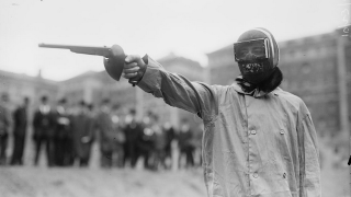 In 1909, you could fake-murder your friends in a wax bullet duel